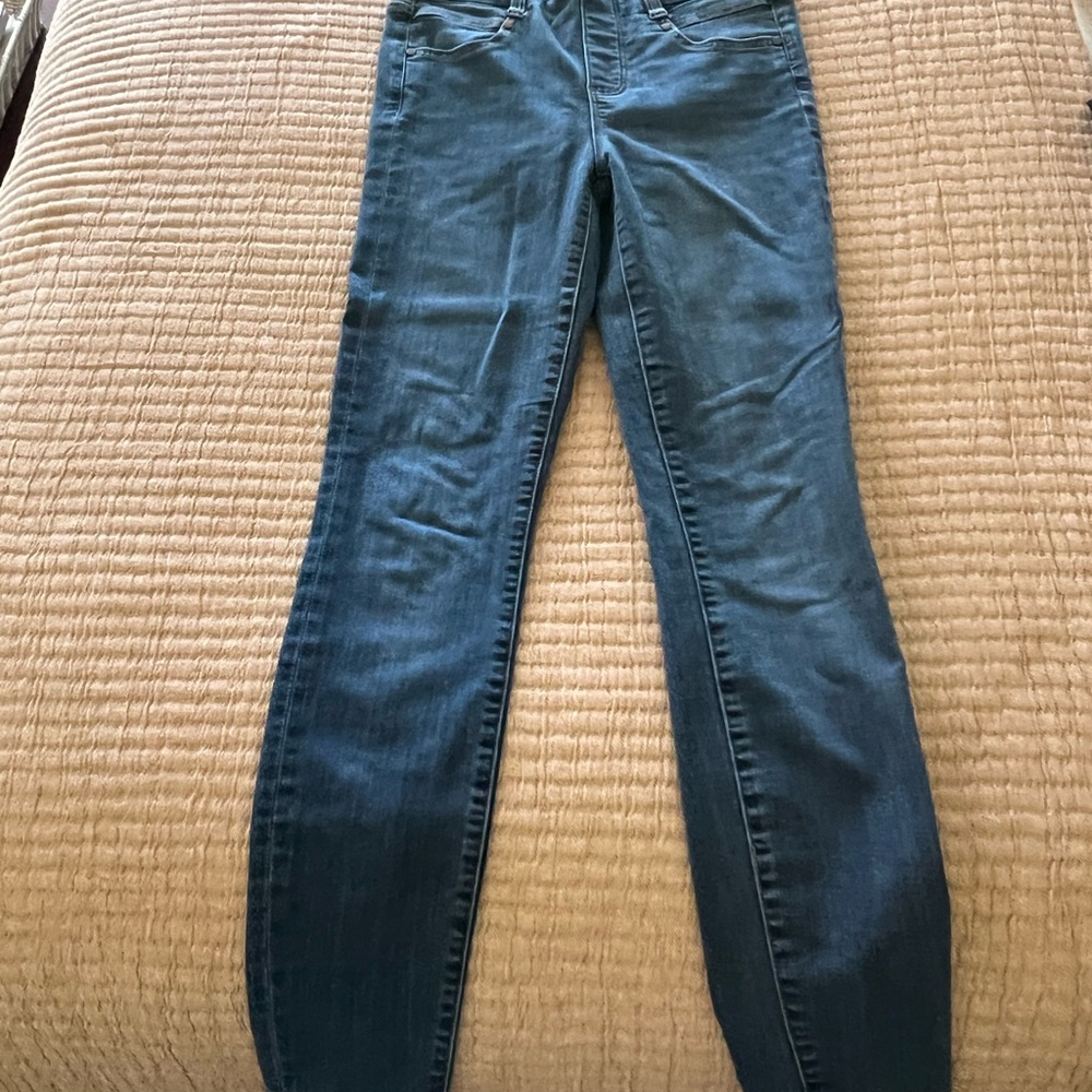 Liverpool Blue Straight Leg Jeans Classic Denim